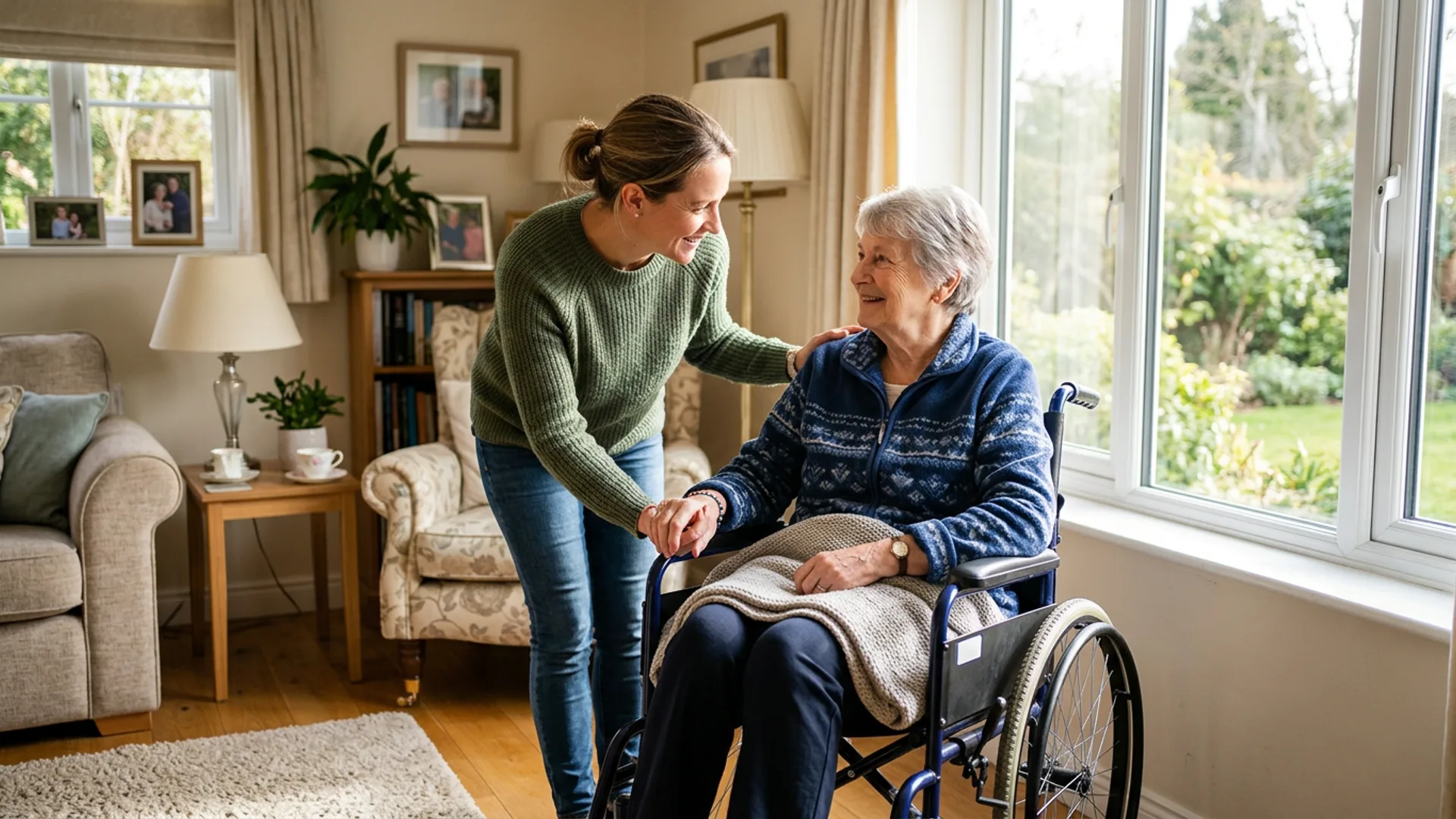Home medical equipment delivered to patient